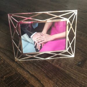 Silver photo frame from Bed Bath and Beyond
